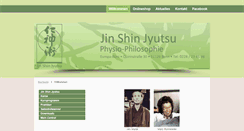 Desktop Screenshot of jinshinjyutsu.de
