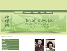 Tablet Screenshot of jinshinjyutsu.de